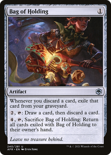 {C} Bag of Holding [Dungeons & Dragons: Adventures in the Forgotten Realms][AFR 240]