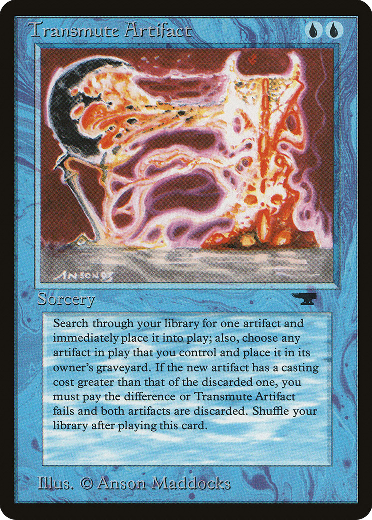 {C} Transmute Artifact [Antiquities][ATQ 014] - Misty Mountain Games