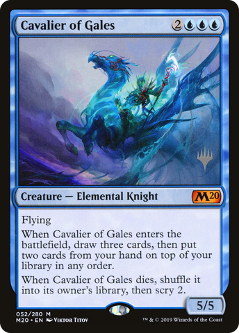 {R} Cavalier of Gales (Promo Pack) [Core Set 2020 Promos][PP M20 052]