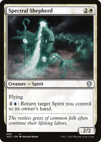 {C} Spectral Shepherd [Innistrad: Crimson Vow Commander][VOC 098]