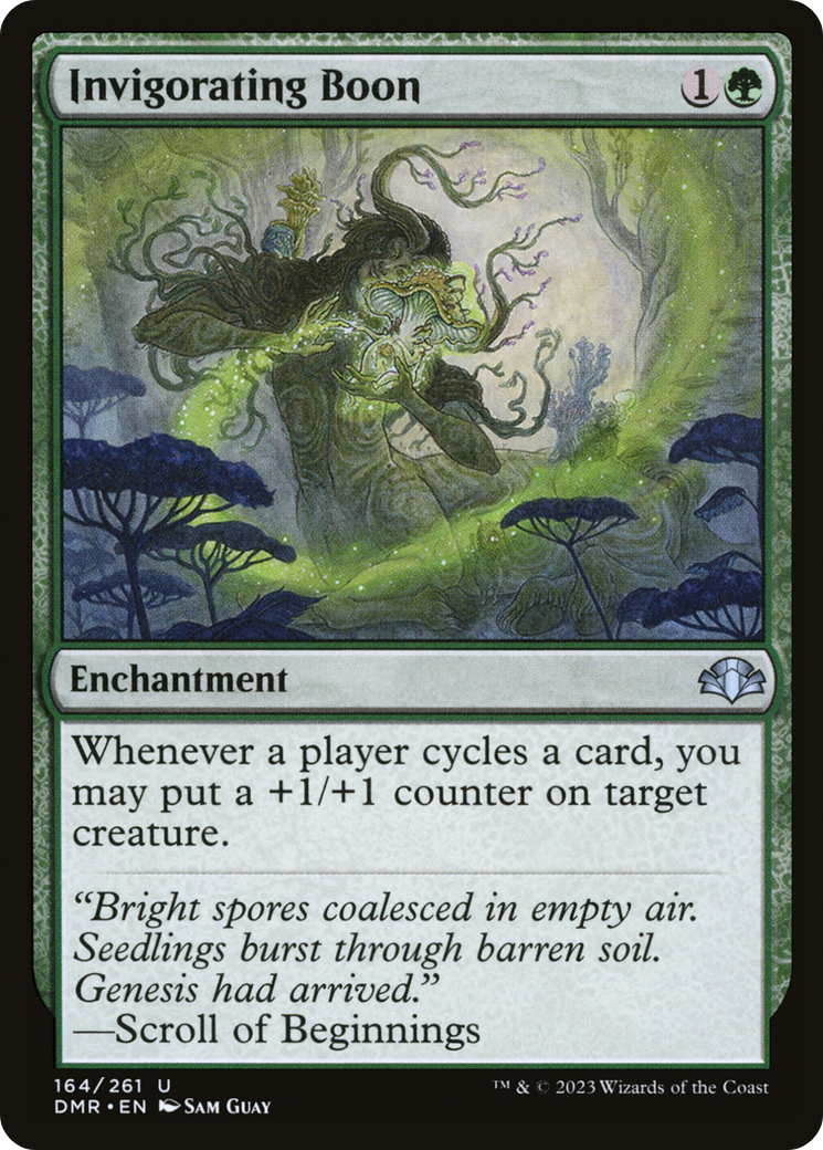 {C} Invigorating Boon [Dominaria Remastered][DMR 164]
