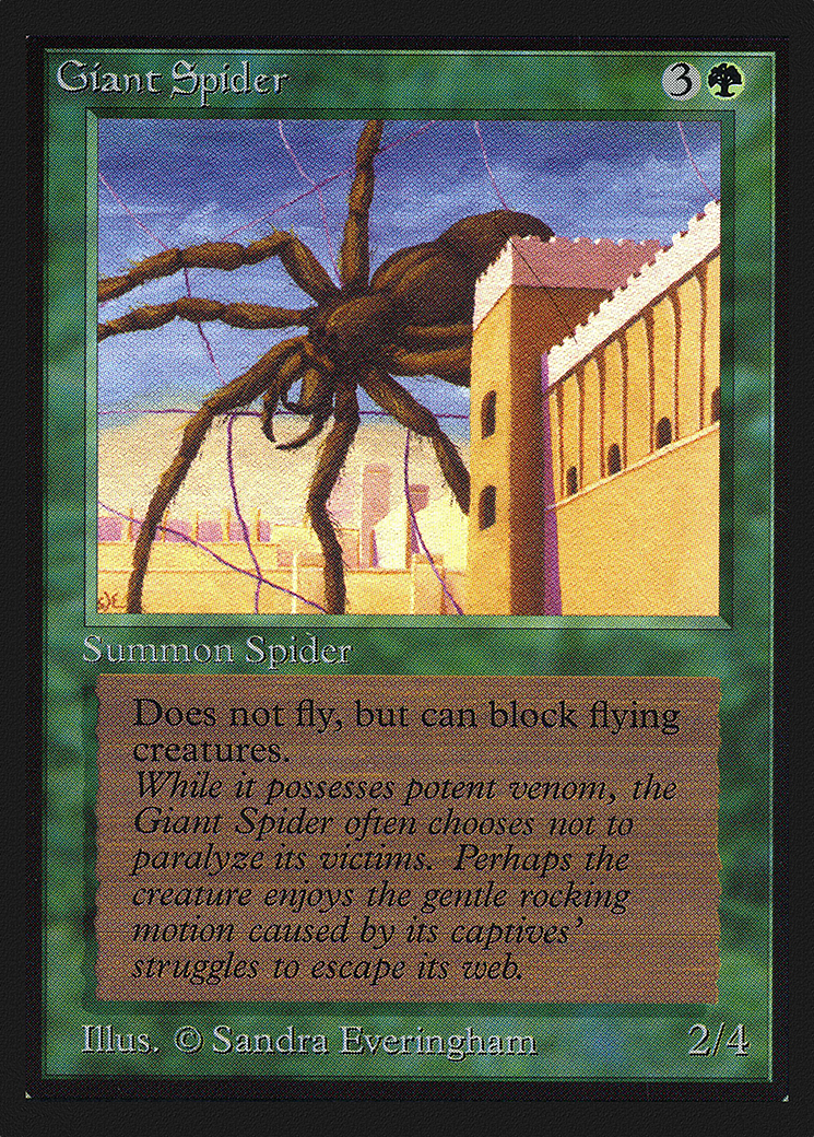{C} Giant Spider [International CollectorsÃ¢Â€Â™ Edition][GB CEI 199]