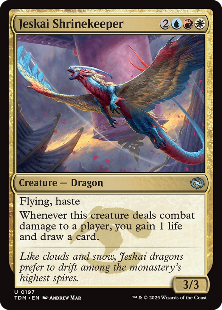 {@C} Jeskai Shrinekeeper [Tarkir: Dragonstorm][TDM 197]