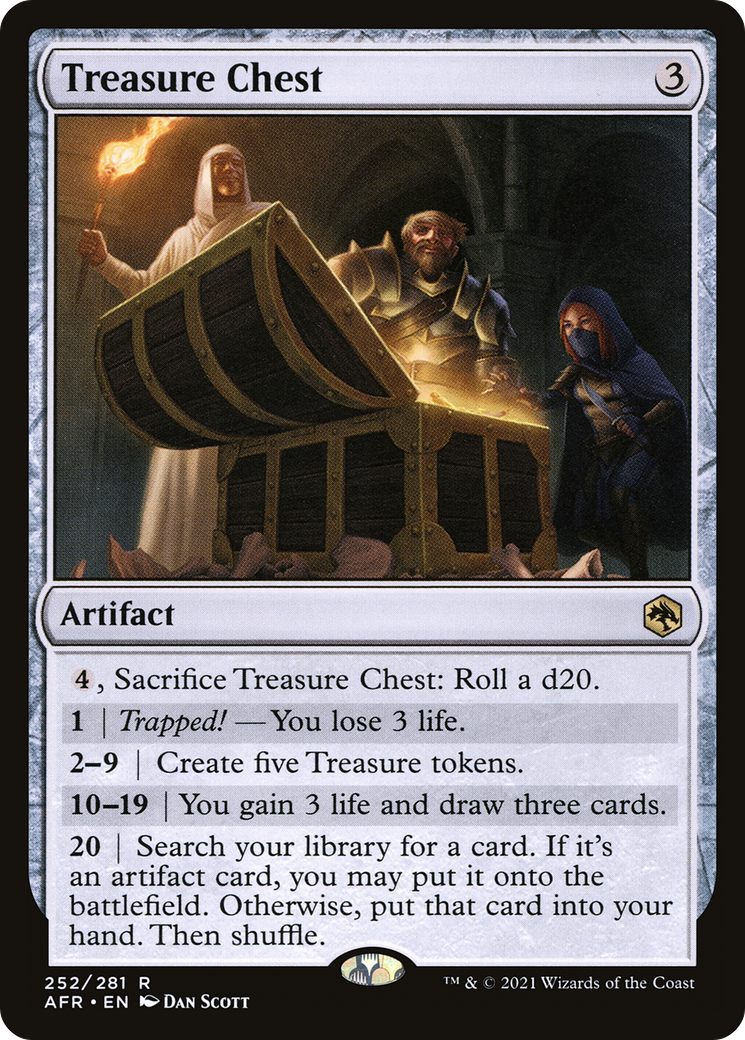 {R} Treasure Chest [Dungeons & Dragons: Adventures in the Forgotten Realms][AFR 252]