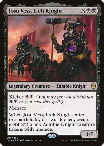 {R} Josu Vess, Lich Knight [Dominaria][DOM 095]