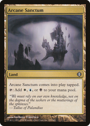 {C} Arcane Sanctum [Shards of Alara][ALA 220]