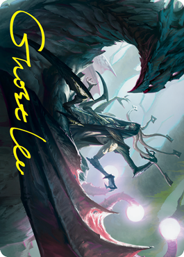 {A} Specter of the Fens Art Card (Gold-Stamped Signature) [Strixhaven: School of Mages Art Series][GS ASTX 011]