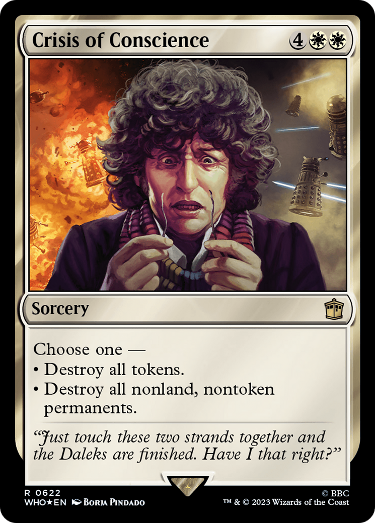 {R} Crisis of Conscience (Surge Foil) [Doctor Who][WHO 622]