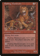 {R} Flailing Manticore [Mercadian Masques][MMQ 187]