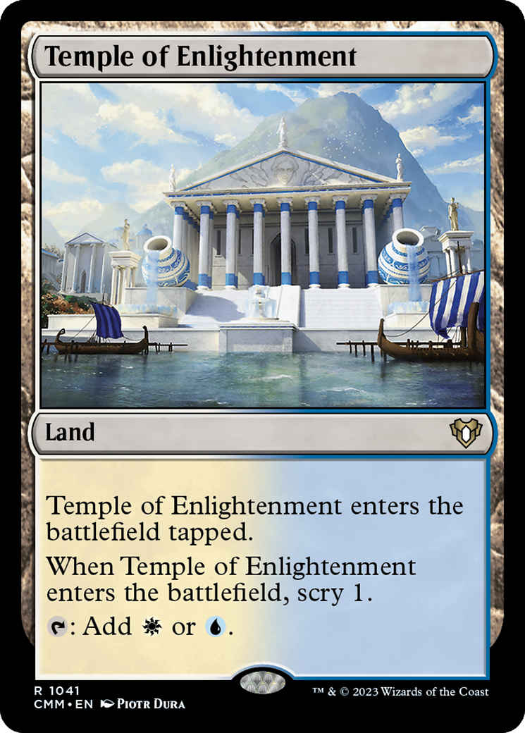 {R} Temple of Enlightenment [Commander Masters][CMM 1041]