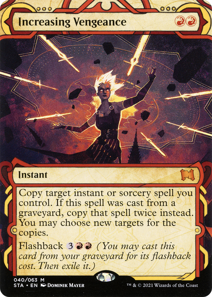 {R} Increasing Vengeance [Strixhaven: School of Mages Mystical Archive][STA 040]