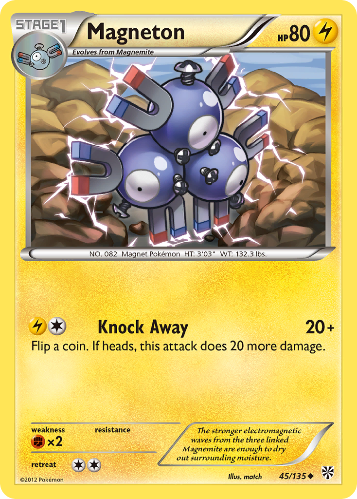 [PKM-C] Magneton (45/135) [Black & White: Plasma Storm]