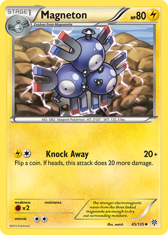 [PKM-C] Magneton (45/135) [Black & White: Plasma Storm]