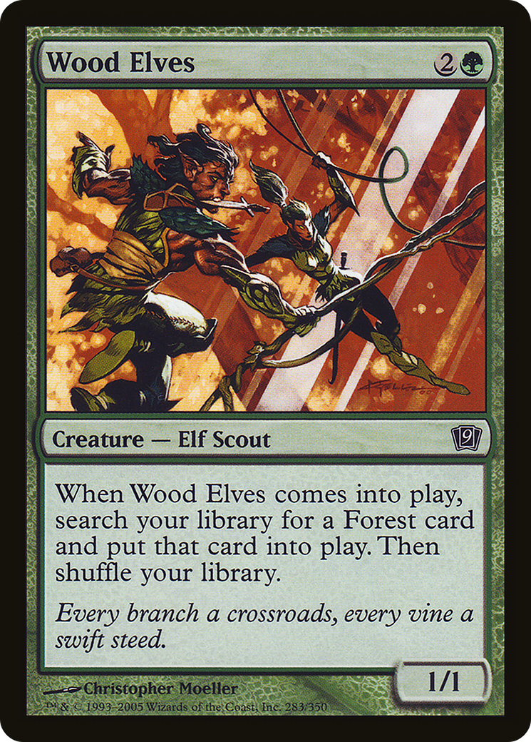 {C} Wood Elves [Ninth Edition][9ED 283]