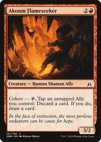 {C} Akoum Flameseeker [Oath of the Gatewatch][OGW 101]
