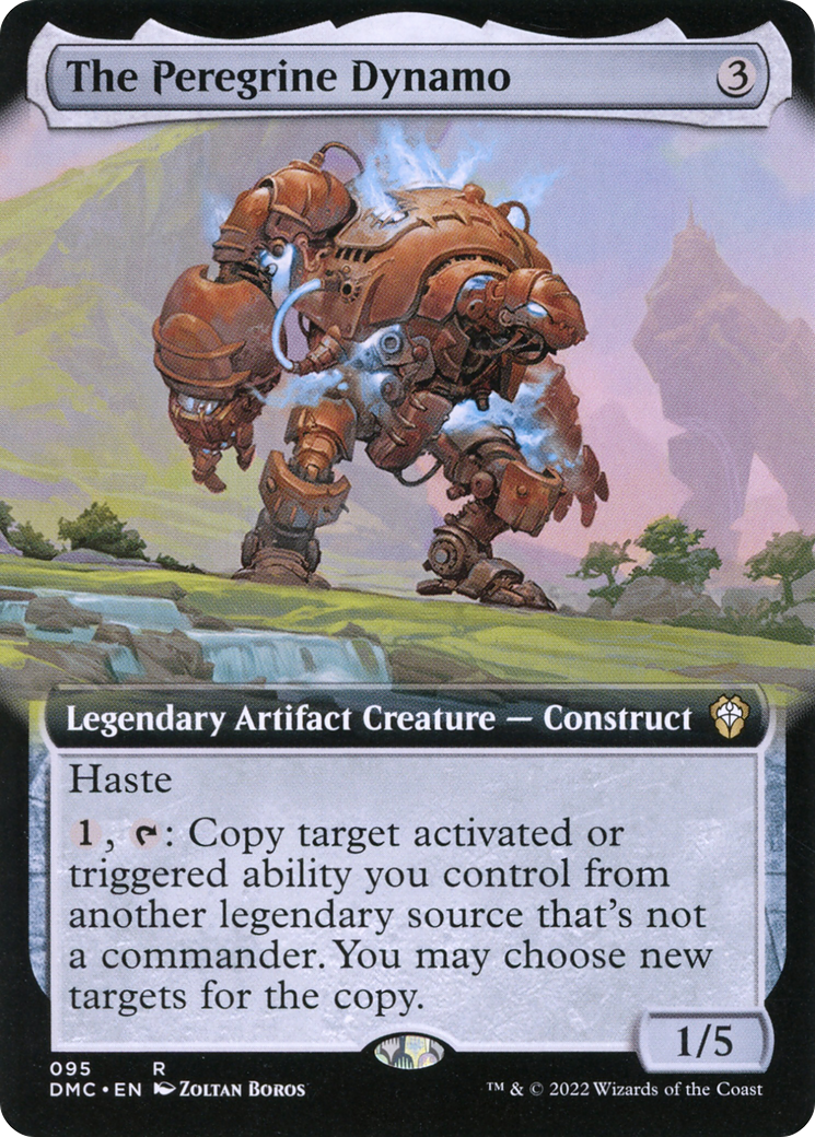 {R} The Peregrine Dynamo (Extended Art) [Dominaria United Commander][DMC 095]