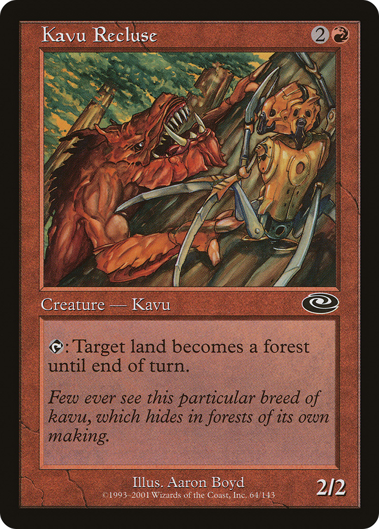 {C} Kavu Recluse [Planeshift][PLS 064]