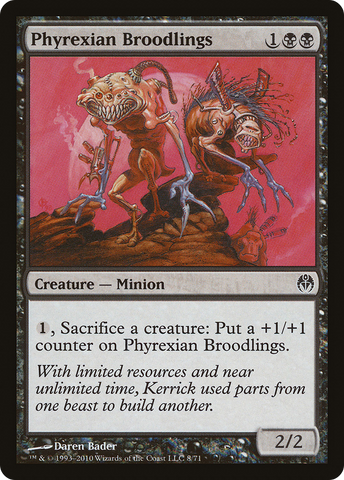 {C} Phyrexian Broodlings [Duel Decks: Phyrexia vs. the Coalition][DDE 008]