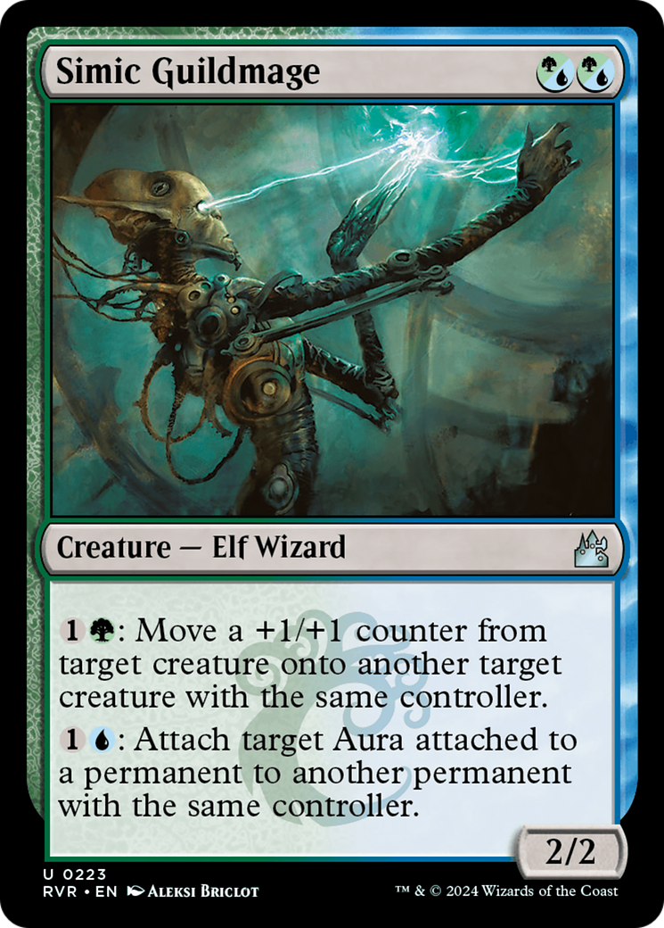 {C} Simic Guildmage [Ravnica Remastered][RVR 223]