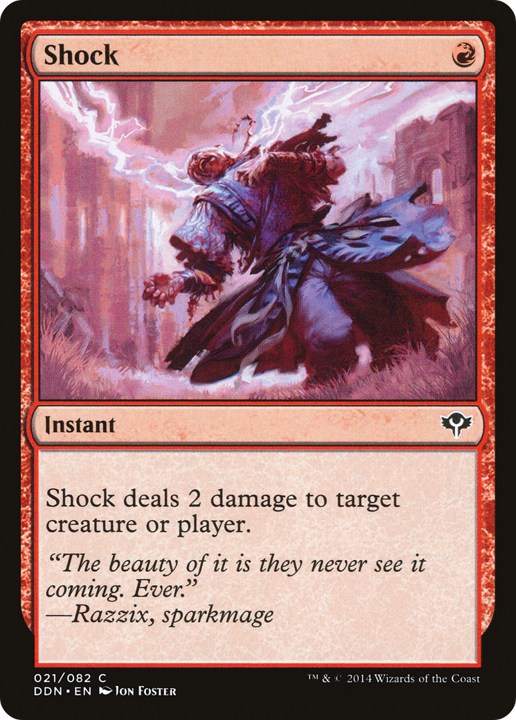 {C} Shock [Duel Decks: Speed vs. Cunning][DDN 021]