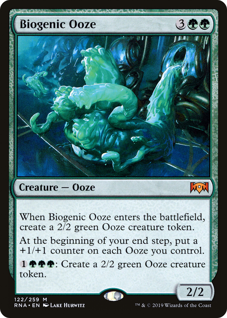 {R} Biogenic Ooze [Ravnica Allegiance][RNA 122]
