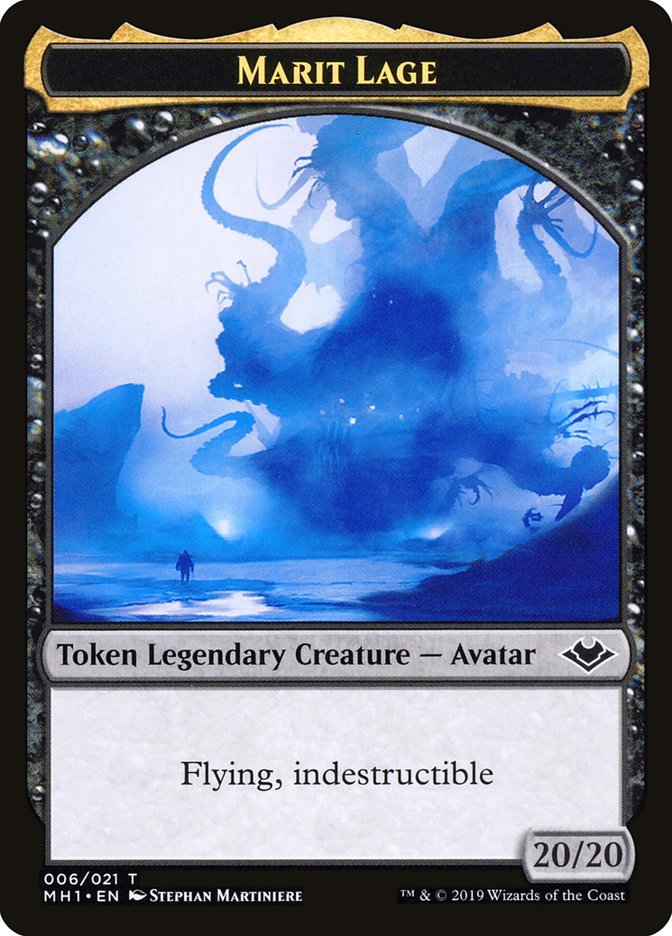 {T} Soldier (004) // Marit Lage (006) Double-sided Token [Modern Horizons Tokens][TMH1 004]