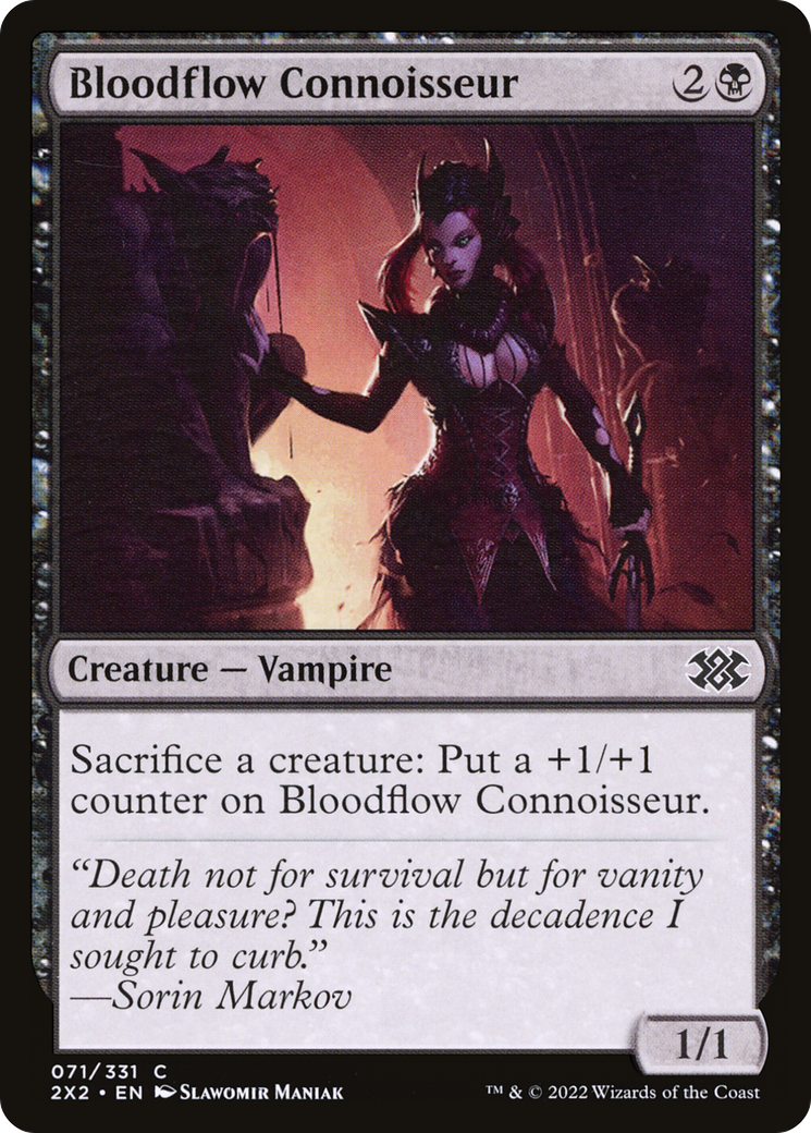 {C} Bloodflow Connoisseur [Double Masters 2022][2X2 071]