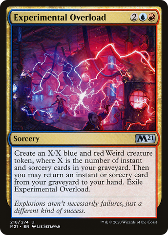 {C} Experimental Overload [Core Set 2021][M21 218]