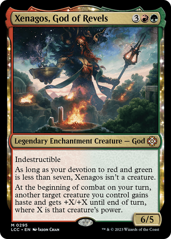 {R} Xenagos, God of Revels [The Lost Caverns of Ixalan Commander][LCC 295]