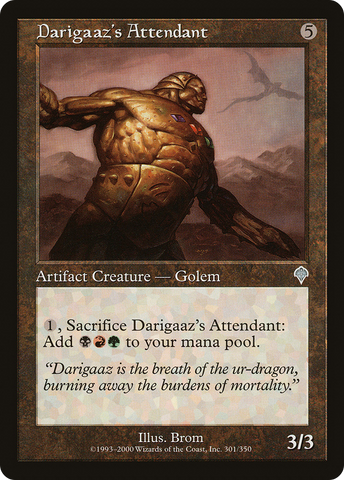 {C} Darigaaz's Attendant [Invasion][INV 301]