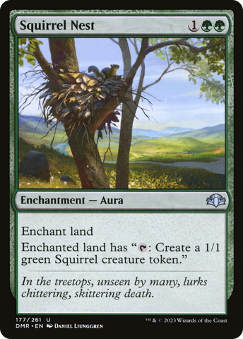 {C} Squirrel Nest [Dominaria Remastered][DMR 177]