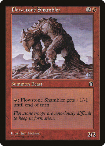 {C} Flowstone Shambler [Stronghold][STH 086]