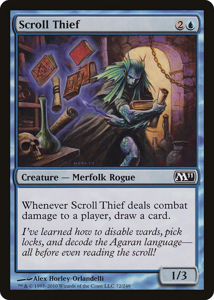 {C} Scroll Thief [Magic 2011][M11 072]