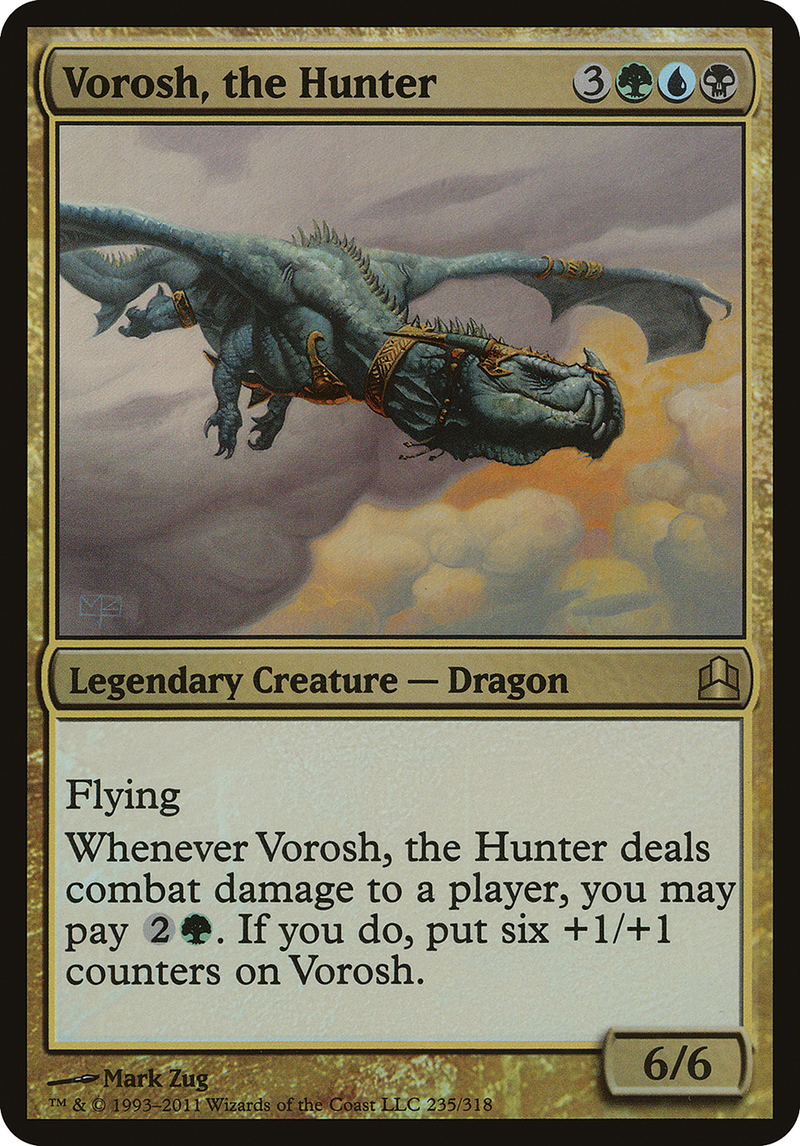 {O} Vorosh, the Hunter (Oversized) [Commander 2011 Oversized][OVR CMD 235]