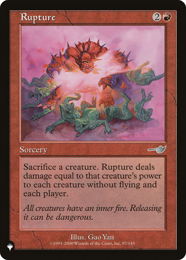 Rupture [LIST 97/143]