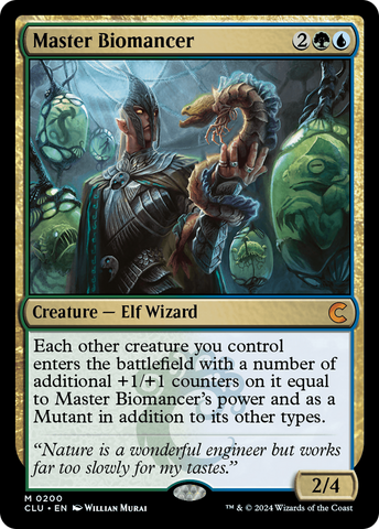 {R} Master Biomancer [Ravnica: Clue Edition][CLU 200]