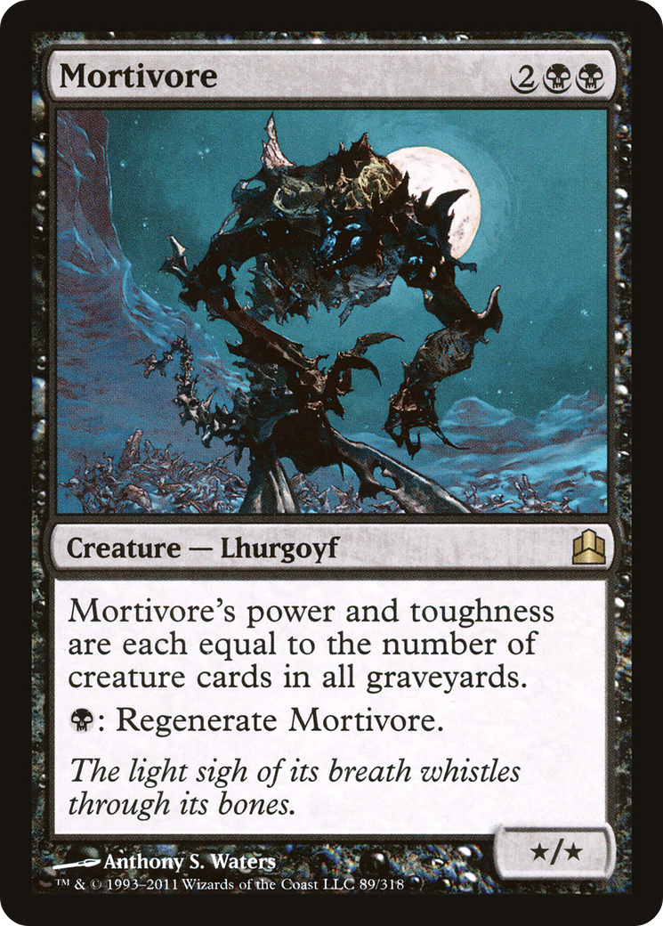 {R} Mortivore [Commander 2011][CMD 089]