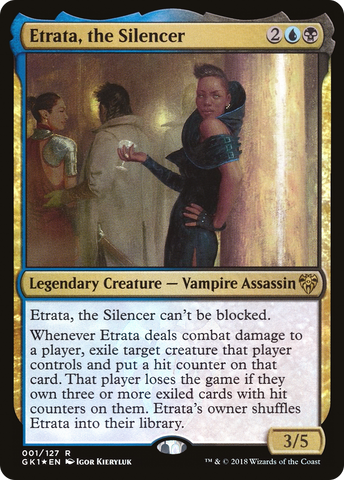 {R} Etrata, the Silencer [Guilds of Ravnica Guild Kit][GK1 001]