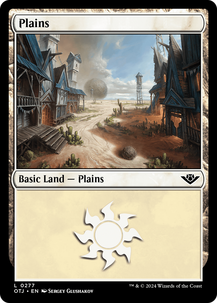 {B}[OTJ 277] Plains (0277) [Outlaws of Thunder Junction]