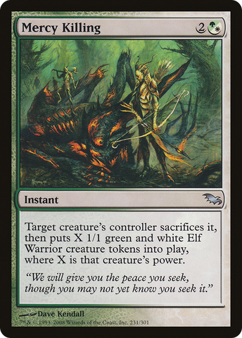 {C} Mercy Killing [Shadowmoor][SHM 231]