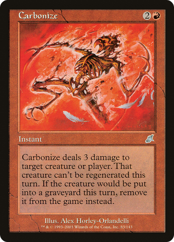 {C} Carbonize [Scourge][SCG 083]