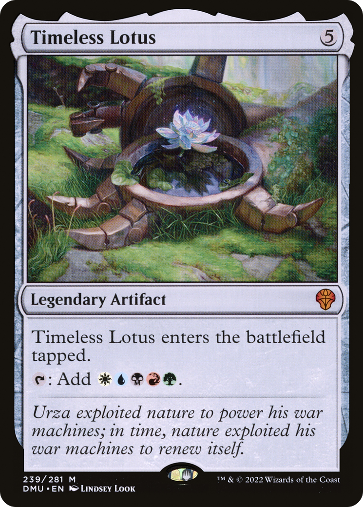 {R} Timeless Lotus [Dominaria United][DMU 239] - Misty Mountain Games