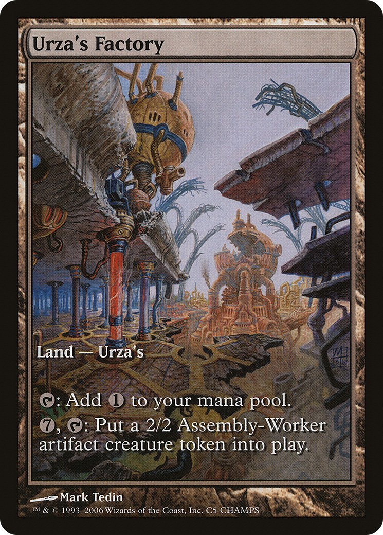 {R} Urza's Factory [Champs and States][PA PCMP 005] - Misty Mountain Games
