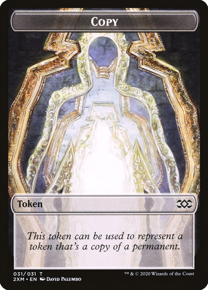 {T} Cat // Copy Double-sided Token [Double Masters Tokens][T2XM 004]