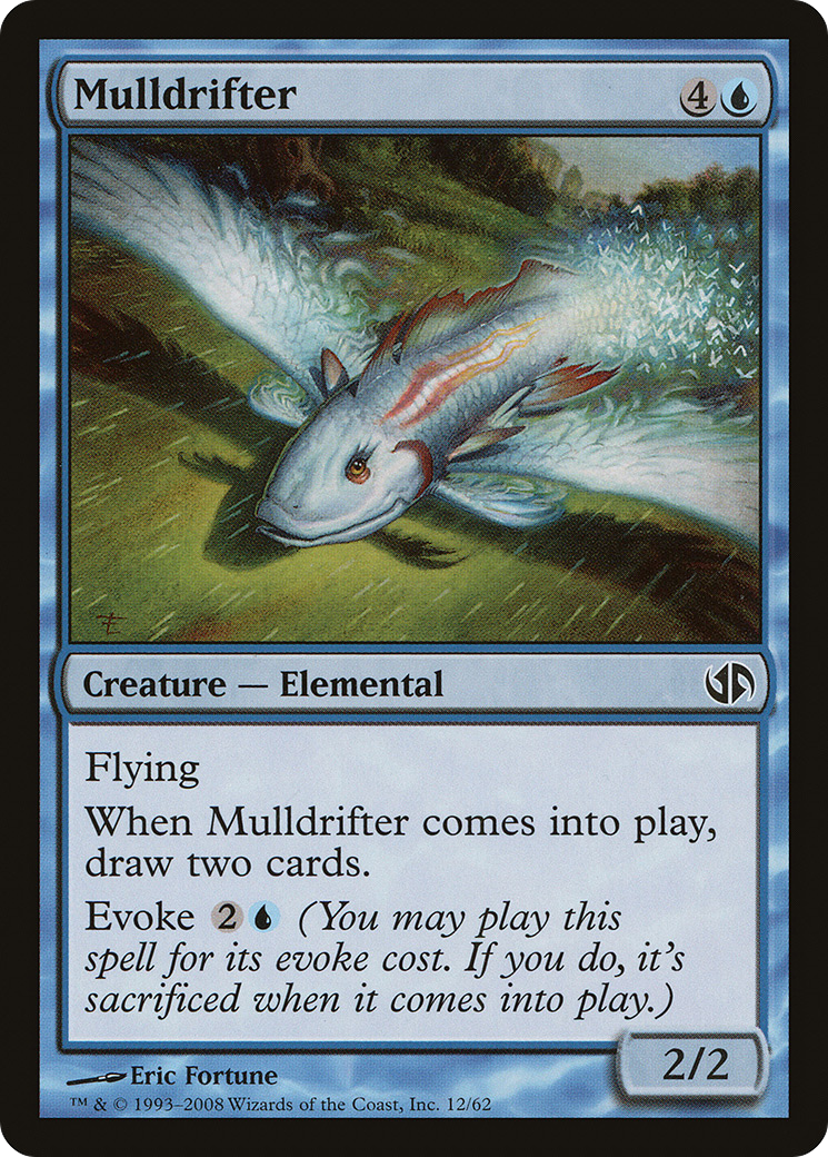{C} Mulldrifter [Duel Decks: Jace vs. Chandra][DDB 012]