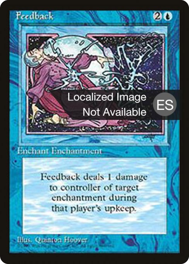 {F} Feedback [Fourth Edition (Foreign Black Border)][FBB 4ED 071]