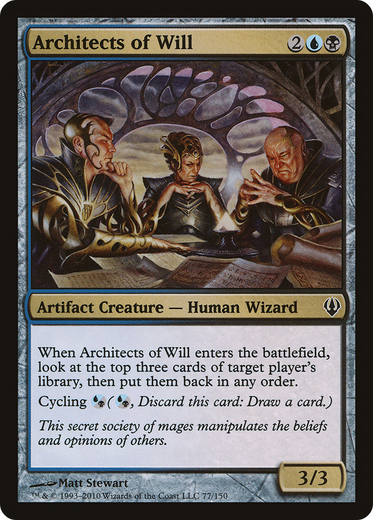 {C} Architects of Will [Archenemy][ARC 077]