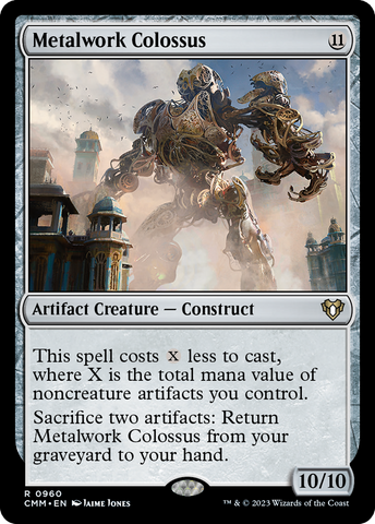 {R} Metalwork Colossus [Commander Masters][CMM 960]