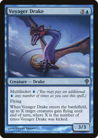 {C} Voyager Drake [Worldwake][WWK 045]