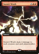 {R} Storm's Wrath (Extended Art) [Theros Beyond Death][THB 322]